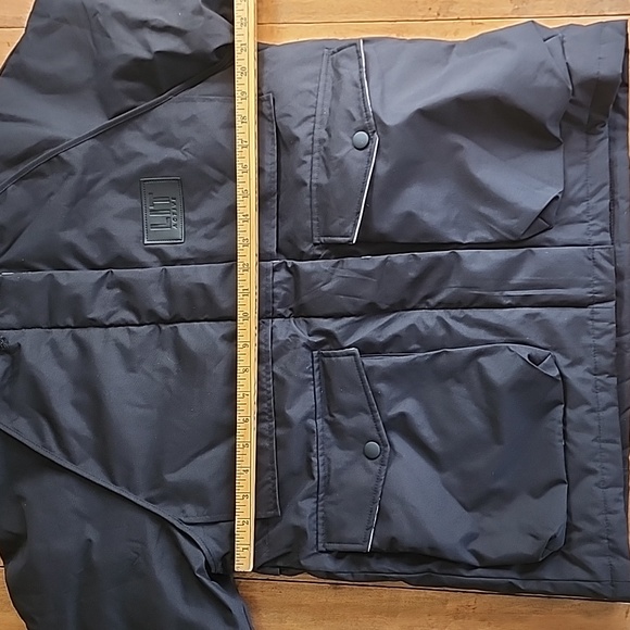 Lit Stouthearted duck down winter parka NWOT hooded pockets oversized black S - Picture 8 of 17